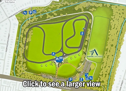 Aspire location within the Murarrie Recreation Reserve