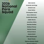 Archery Australia 2026 Para Squad