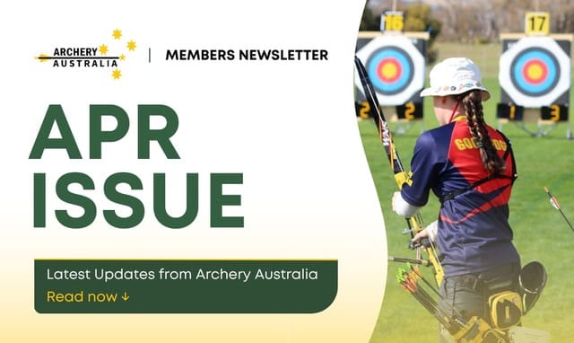 April 2026 Archery Australia Newsletter